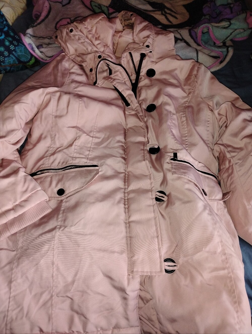 Ricki's Pale Pink Quilted Jacket